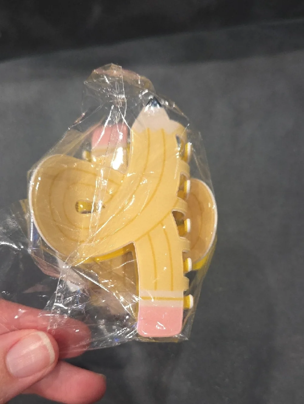 3 Pcs Pencil Hair Claw Clips
